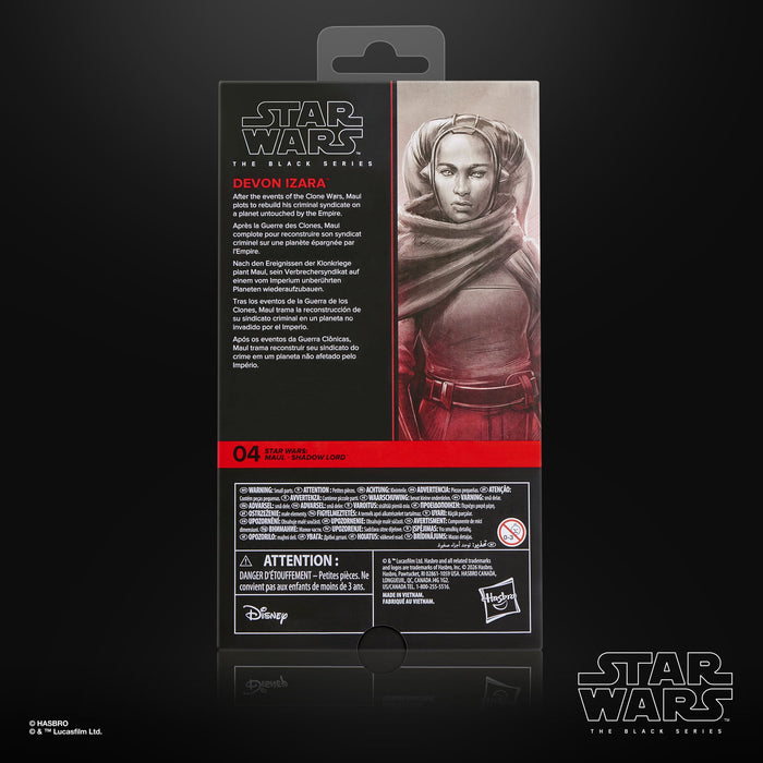 Star Wars: Maul - Shadow Lord Black Series Actionfigur Devon Izara 15 cm