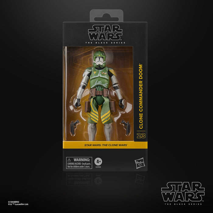 Star Wars: The Clone Wars Black Series Actionfigur Clone Commander Doom 15 cm