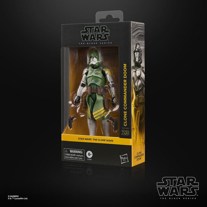 Star Wars: The Clone Wars Black Series Actionfigur Clone Commander Doom 15 cm