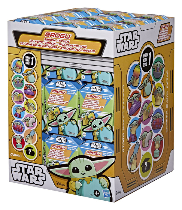 Star Wars Minifiguren 4 cm Grogu Snack Attack Series 1 Blind Box