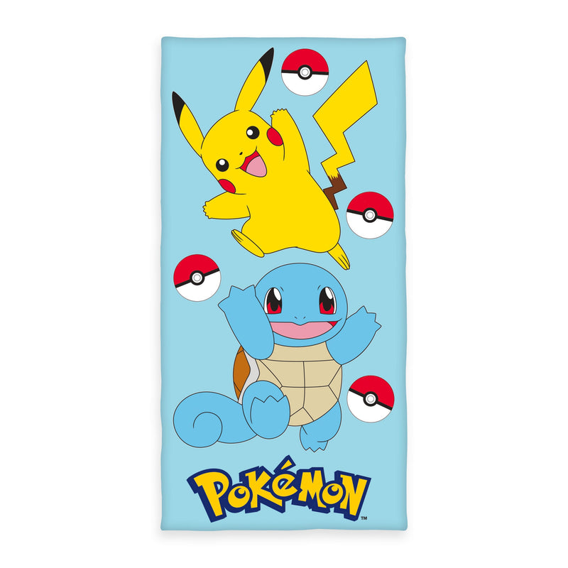 Pokémon: Handtuch Pikachu & Schiggy