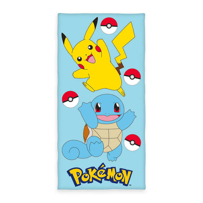 Pokémon: Handtuch Pikachu & Schiggy