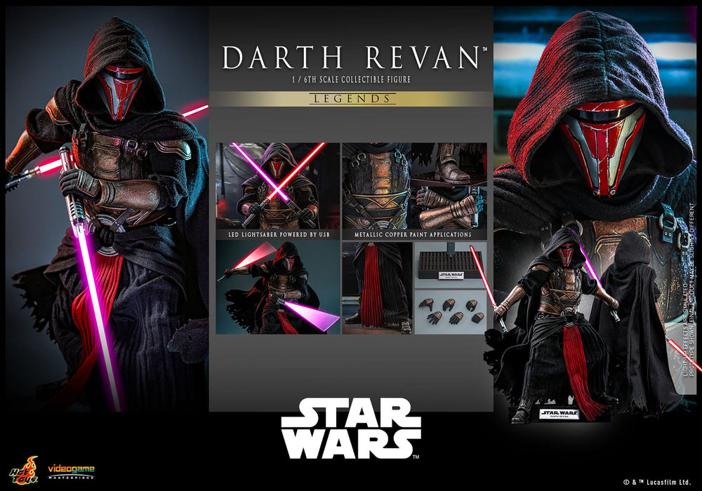 [VORBESTELLUNG] Star Wars Legends Videogame Masterpiece Actionfigur 1/6 Darth Revan 31 cm
