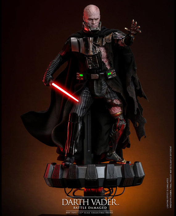 [VORBESTELLUNG] Star Wars Actionfigur 16 Darth Vader (Battle Damaged) 35 cm