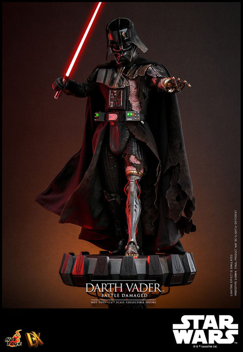 [VORBESTELLUNG] Star Wars Actionfigur 16 Darth Vader (Battle Damaged) 35 cm