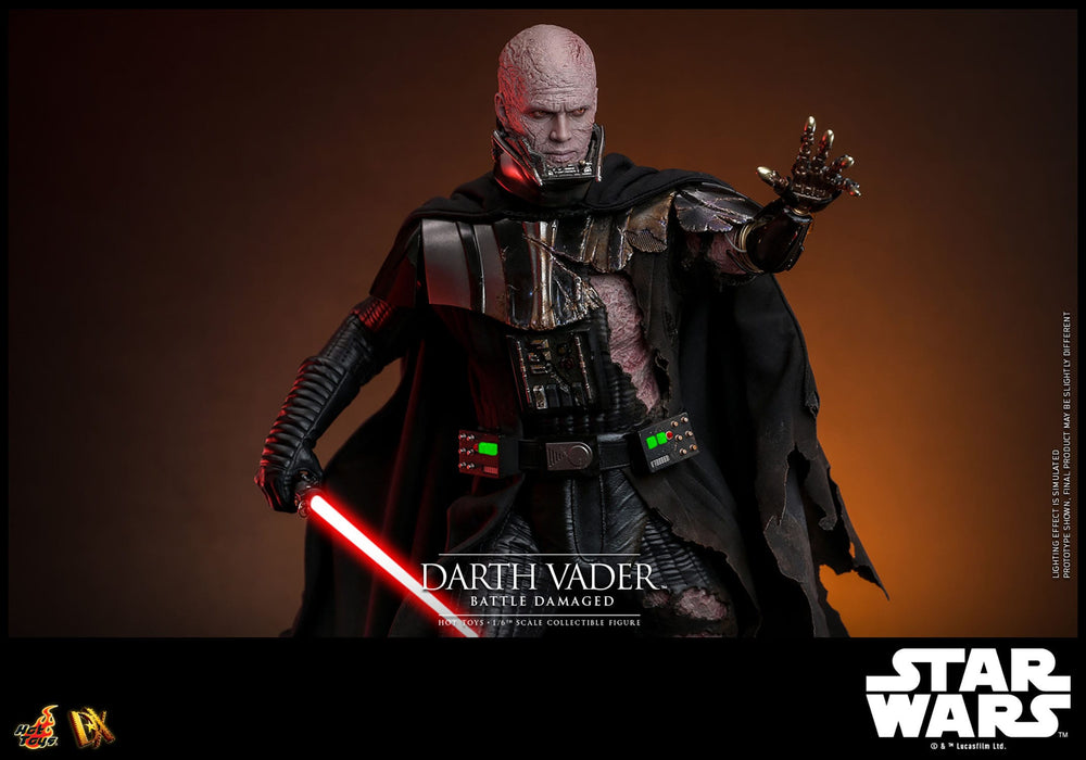 [VORBESTELLUNG] Star Wars Actionfigur 16 Darth Vader (Battle Damaged) 35 cm