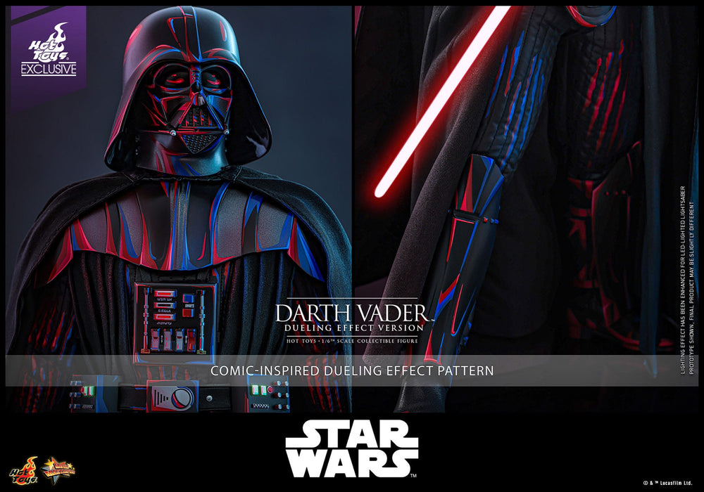 [VORBESTELLUNG] Star Wars Movie Masterpiece Actionfigur 1/6 Darth Vader (Dueling Effect Version) Hot Toys Exclusive 35 cm