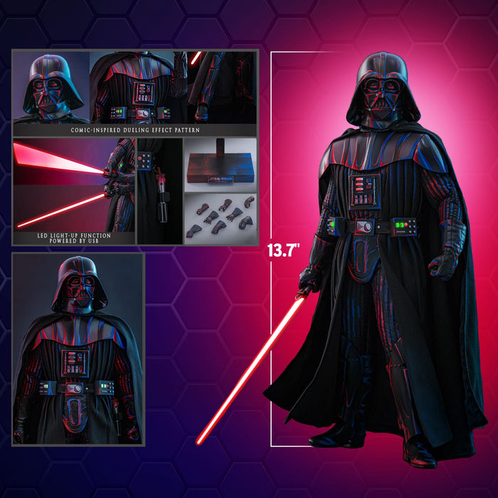 [VORBESTELLUNG] Star Wars Movie Masterpiece Actionfigur 1/6 Darth Vader (Dueling Effect Version) Hot Toys Exclusive 35 cm