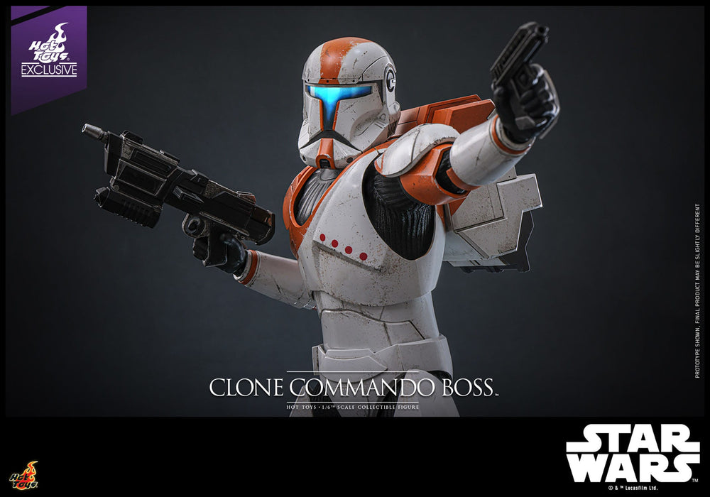 [VORBESTELLUNG] Star Wars: The Clone Wars Actionfigur 1/6 Clone Commando Boss Hot Toys Exclusive 30 cm