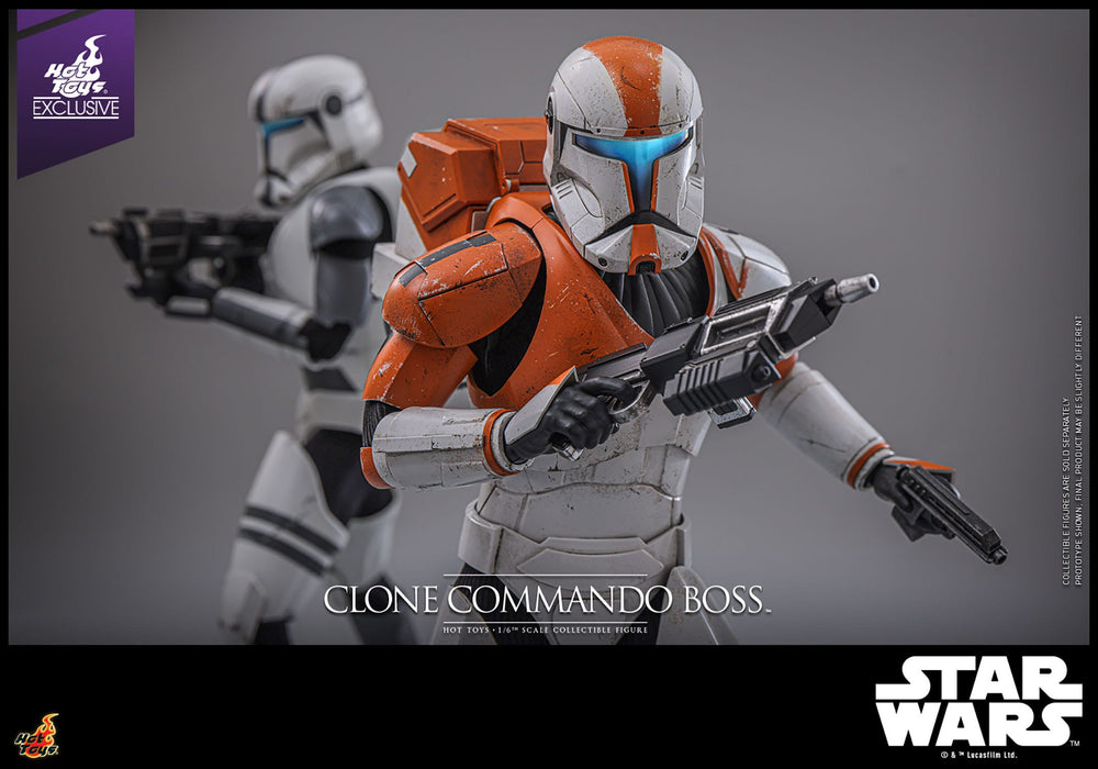 [VORBESTELLUNG] Star Wars: The Clone Wars Actionfigur 1/6 Clone Commando Boss Hot Toys Exclusive 30 cm
