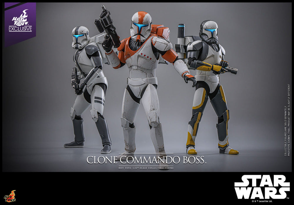 [VORBESTELLUNG] Star Wars: The Clone Wars Actionfigur 1/6 Clone Commando Boss Hot Toys Exclusive 30 cm