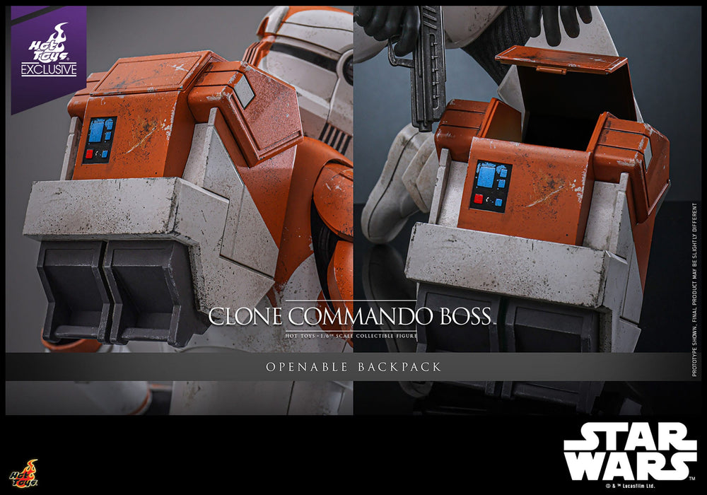 [VORBESTELLUNG] Star Wars: The Clone Wars Actionfigur 1/6 Clone Commando Boss Hot Toys Exclusive 30 cm