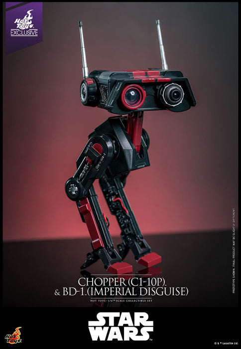 [VORBESTELLUNG] Star Wars Actionfigur Set 16 Chopper (C1-10P™) & BD-1™ (Imperial Disguise) 18 cm & 8 cm