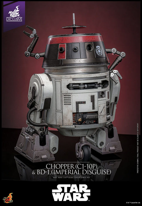 [VORBESTELLUNG] Star Wars Actionfigur Set 16 Chopper (C1-10P™) & BD-1™ (Imperial Disguise) 18 cm & 8 cm