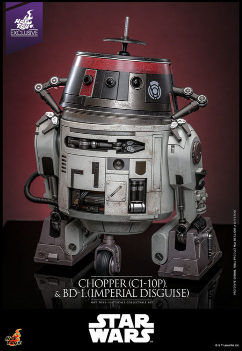 [VORBESTELLUNG] Star Wars Actionfigur Set 16 Chopper (C1-10P™) & BD-1™ (Imperial Disguise) 18 cm & 8 cm