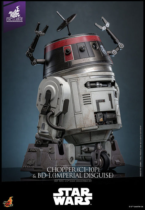 [VORBESTELLUNG] Star Wars Actionfigur Set 16 Chopper (C1-10P™) & BD-1™ (Imperial Disguise) 18 cm & 8 cm