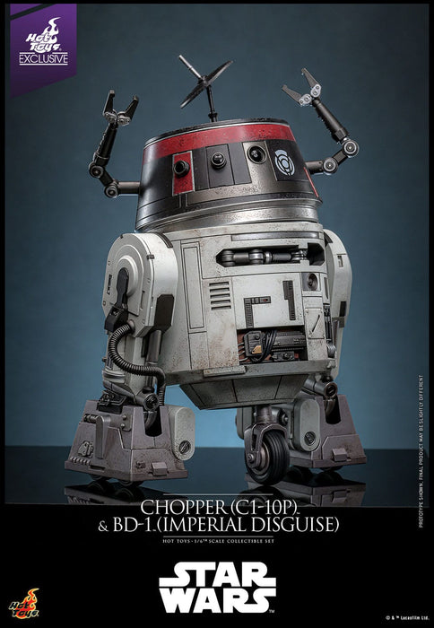 [VORBESTELLUNG] Star Wars Actionfigur Set 16 Chopper (C1-10P™) & BD-1™ (Imperial Disguise) 18 cm & 8 cm