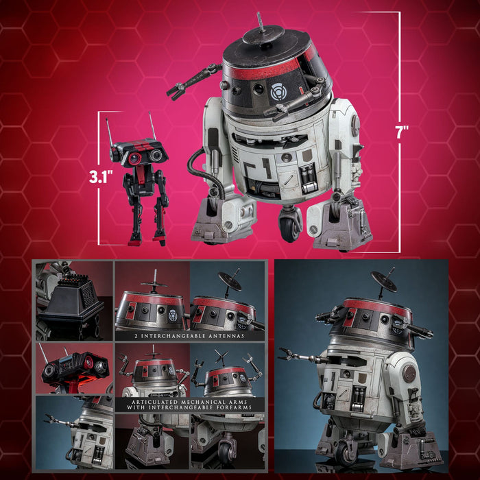 [VORBESTELLUNG] Star Wars Actionfigur Set 16 Chopper (C1-10P™) & BD-1™ (Imperial Disguise) 18 cm & 8 cm
