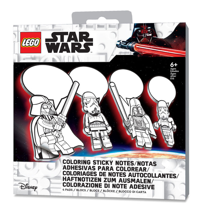 LEGO Star Wars Klebezettel Set mit Stift Darth Vader