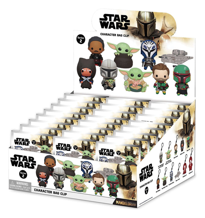 Star Wars Mandalorian 3D PVC-Taschenanhänger Series 2