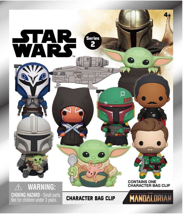 Star Wars Mandalorian 3D PVC-Taschenanhänger Series 2