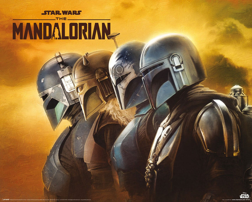 Star Wars The Mandalorian Poster The Mandalorian Creed 40 x 50 cm