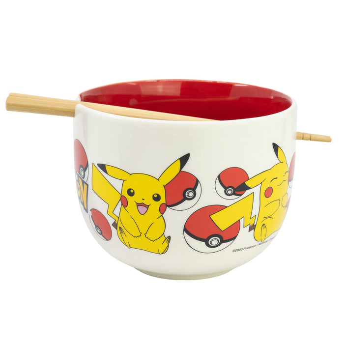 Pokémon Ramen-Schüssel mit Stäbchen Face