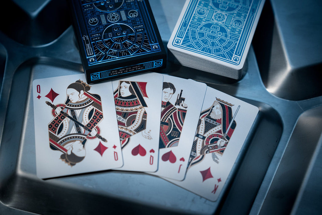 Star Wars Spielkarten Blue Version