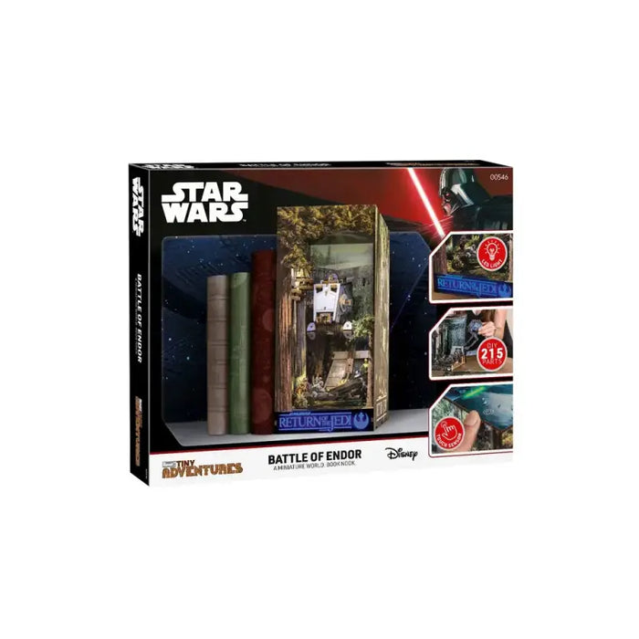 Star Wars Tiny Adventures Book Nook Mini-Diorama Battle of Endor 23 cm