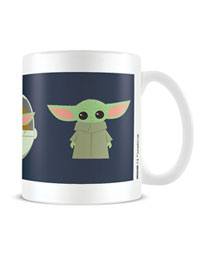 Star Wars The Mandalorian Tasse Illustration