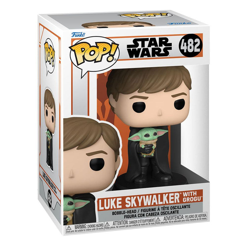 Star Wars The Mandalorian POP! TV Vinyl Figur Luke with Child 9 cm