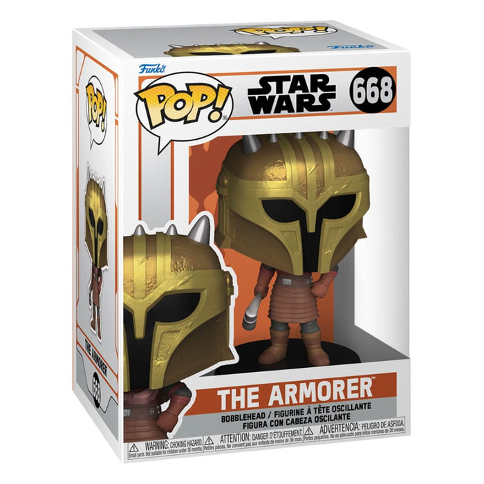 Star Wars: The Mandalorian POP! Vinyl Figur The Amorer 9 cm