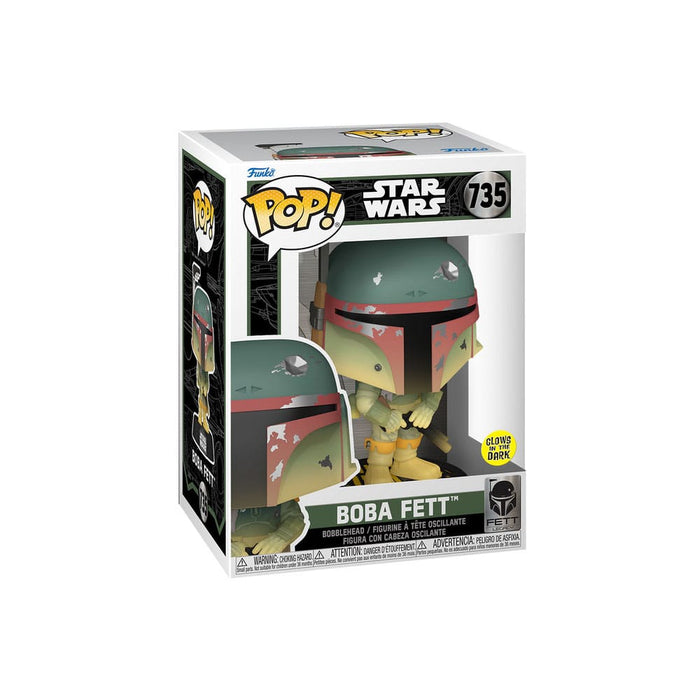 Star Wars Fett Legacy POP! Vinyl Figur Boba Fett(GW) 9 cm (Glows in the Dark)