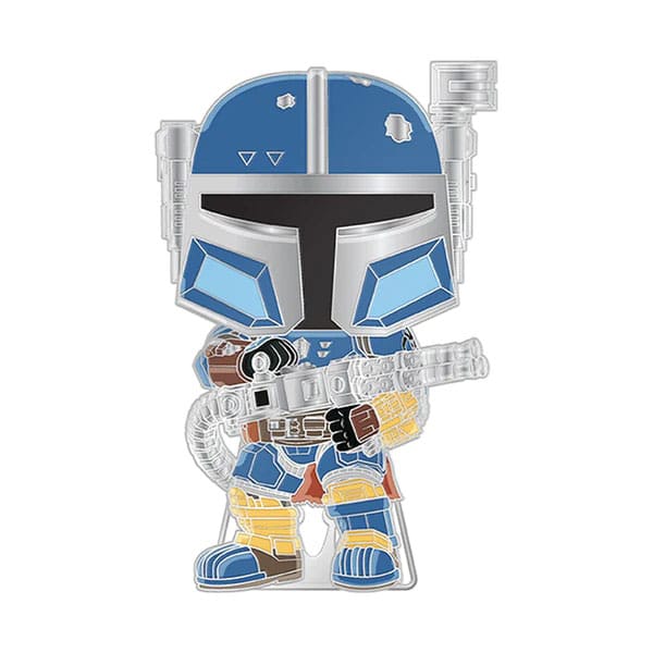 Star Wars Loungefly POP! Pin Ansteck-Pin Heavy Armor Mando 10 cm