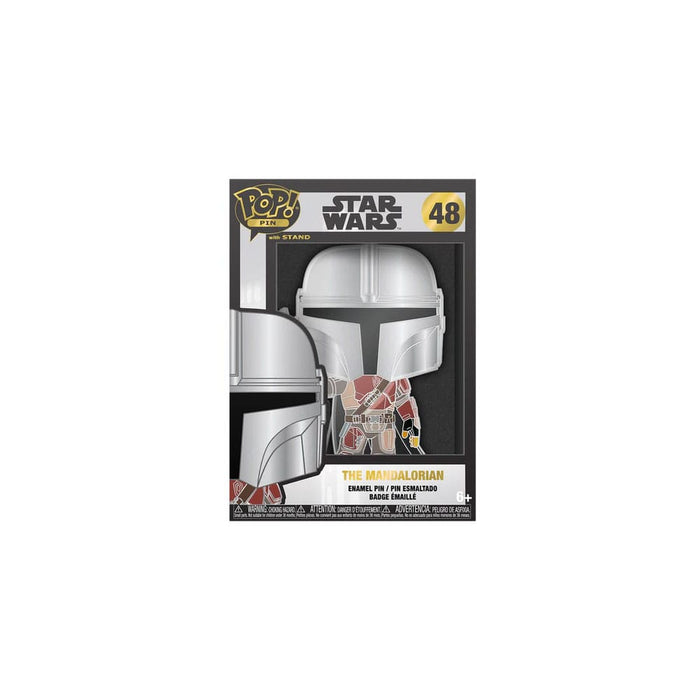 Star Wars Loungefly POP! Pin Ansteck-Pin Mando 10 cm