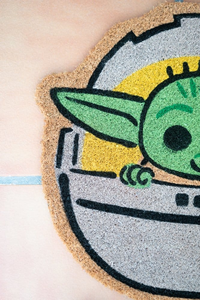 Star Wars The Mandalorian gestanzte Fußmatte 50 x 55 cm