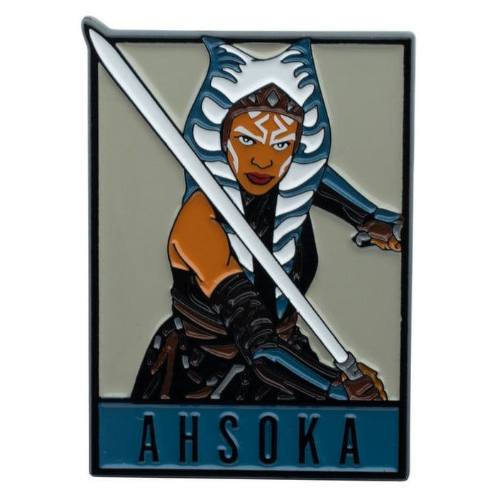 Star Wars: Ahsoka Tano Ansteck-Pin Karte