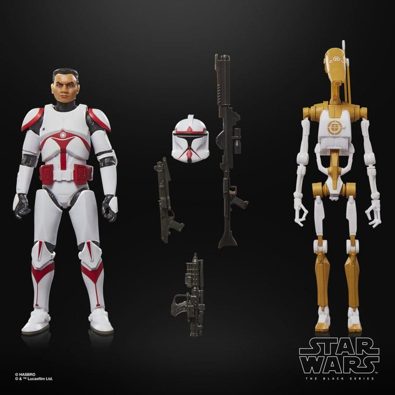 Star Wars: Battlefront II Black Series Actionfiguren 2er-Pack Phase I Assault Trooper & Battle Droid Officer 15 cm