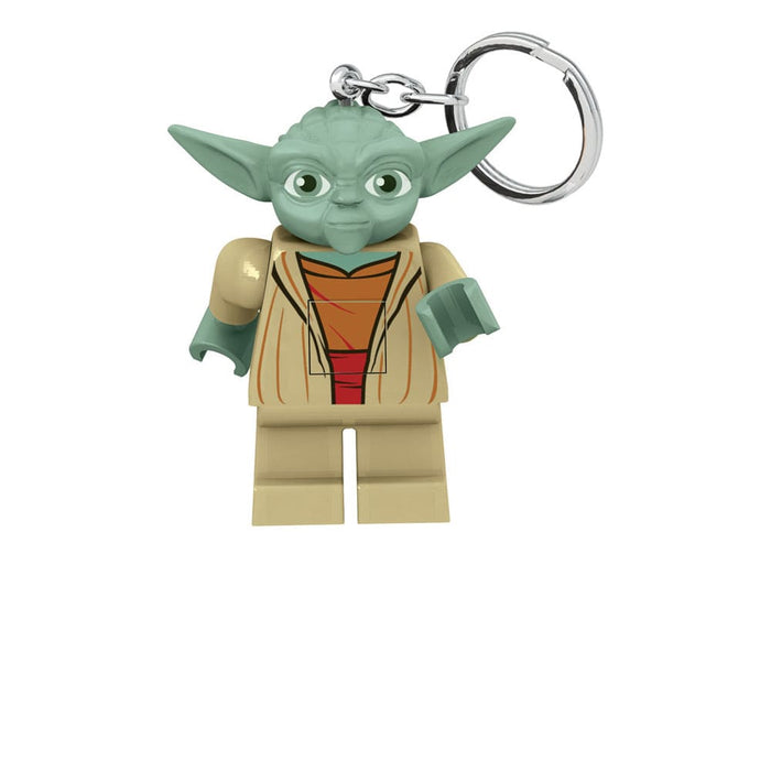 LEGO Star Wars Schlüsselanhänger mit Leuchtfunktion Yoda 8 cm