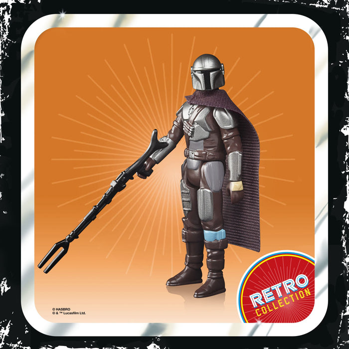 Star Wars The Mandalorian Retro Collection Set Da 7 Figure - 9,5 Cm, Ispirate Al 1978, Con Accessori
