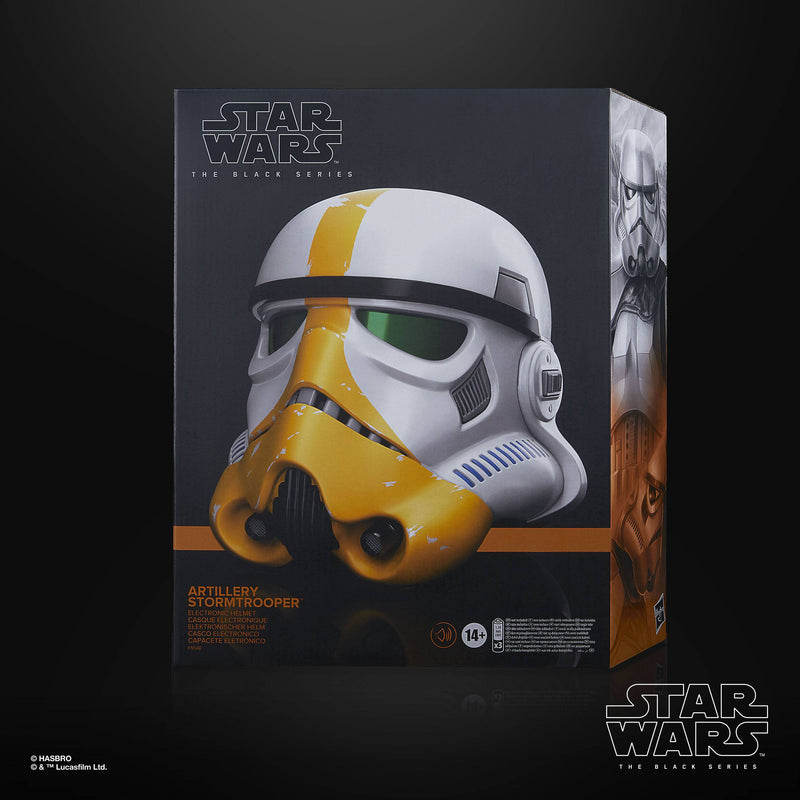 Star Wars The Mandalorian Black Series Elektronischer Helm Artillery Stormtrooper