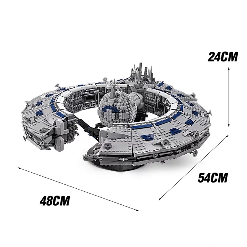 Mould King 21008 Trade Federation Battleship